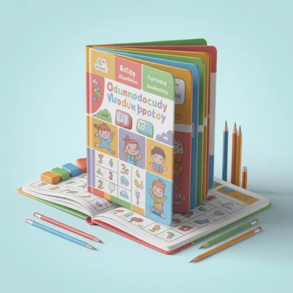 Educational study book for kids learning reading writing and academic development by Toy Buddies